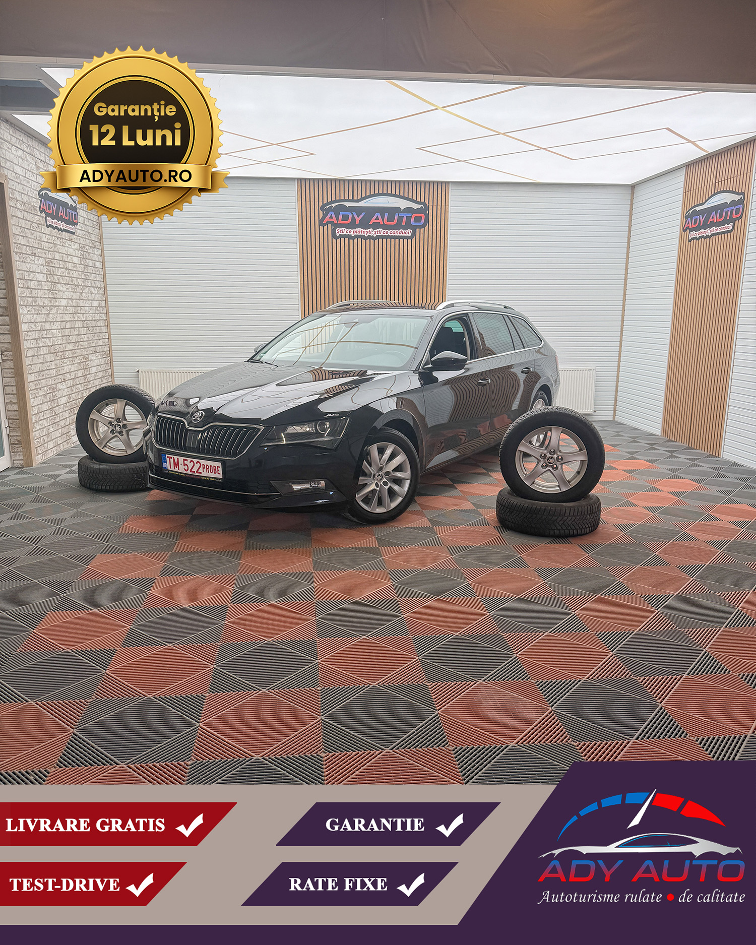 SKODA SUPERB , 89 000 Km . 2,0 TDI - 150 Cp . An 2019 /03 . Cutie Automata ( DSG ) . ISTORIC COMPLET IN REPREZENTATA SKODA . RAR+ITP . Rate Fixe . Garantie 12 Luni . Buy-Back . Nr De Probe