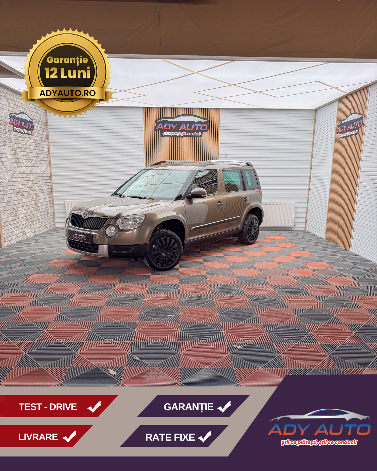 SKODA YETI 2,0 TDI . 4X4 . 150 000 Km . RAR+ITP . Garantie 12 Luni .Rate Fixe Fara Avans. Buy-Back .Test-Drive( Nr De Probe) . Livrare In Toata Tara 