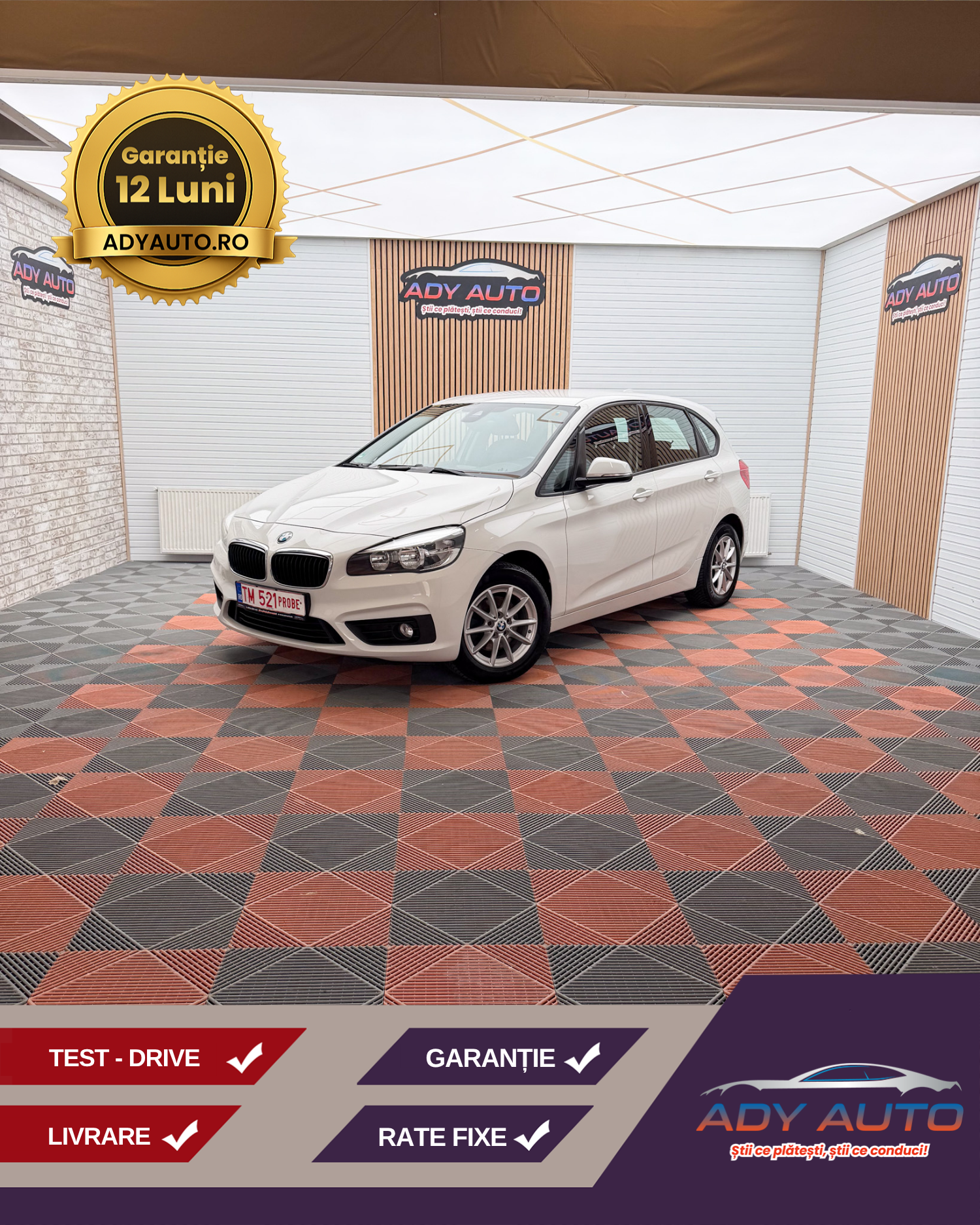 BMW Seria 2 . 2,0 Diesel - 150 Cp . Euro 6 