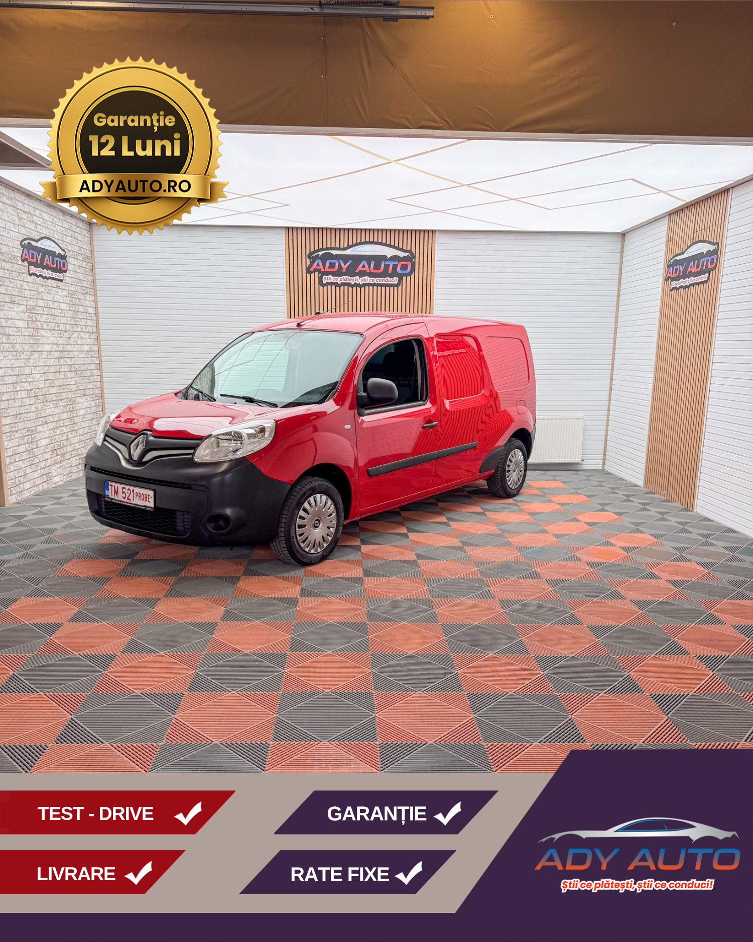 Renault Kangoo Maxi Extra ( 2 M ) . 1.5 DCi . TVA INCLUS SI DEDUCTIBIL . RAR+ITP ( La Cerere ). Rate Fixe Si Fara Avans . Garantie 12 Luni . Buy-Back . Test-Drive Renault Kangoo Maxi Extra ( 2 M ) . 1.5 DCi . TVA INCLUS SI DEDUCTIBIL . RAR+ITP ( La Cerere ). Rate Fixe Si Fara Avans . Garantie 12 Luni . Buy-Back . Test-Drive