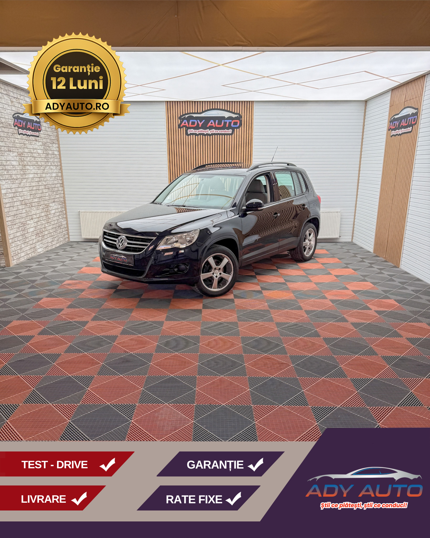 VW TIGUAN 1,4 Benzina . 150 Cp . 4 MOTION ( 4x4 ) . Distributie E Pe Lant , A Fost Inlocuita Acum !! RAR+ITP ( La Cerere ). Rate Fixe Si Fara Avans . Garantie 12 Luni . Buy-Back . Test-Drive